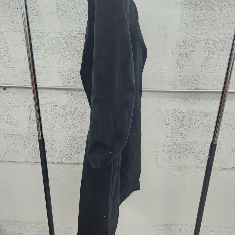 NWT Future Collective Black‎ Double-Breasted Long Coat Size M - Picture 13 of 14